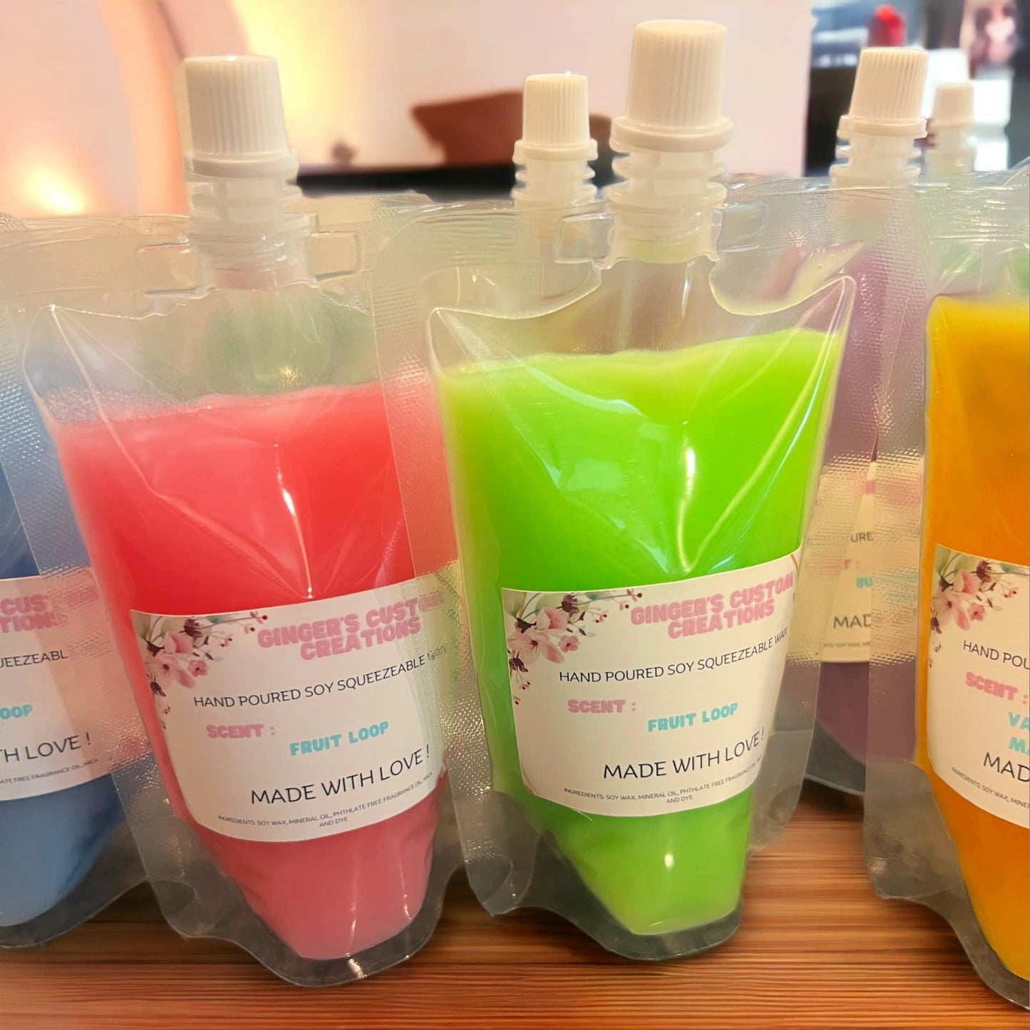 Highly Scented Squeeze Wax (4oz Pouch) !MOQ 6!