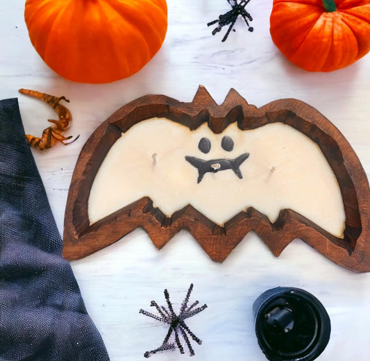 Dough Bowl Candle - Jumbo Halloween Bat