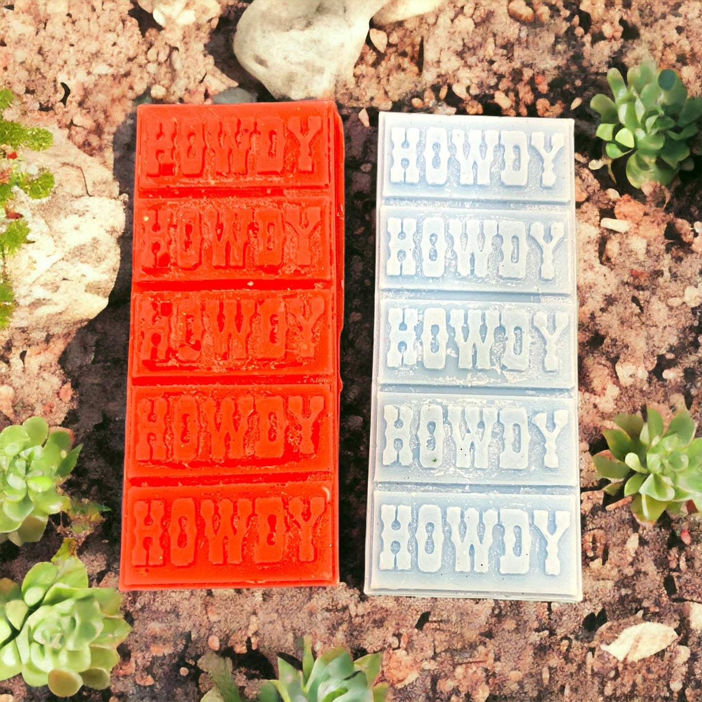 Wax Melt Snap Bars - HOWDY (Organic Soy Wax)