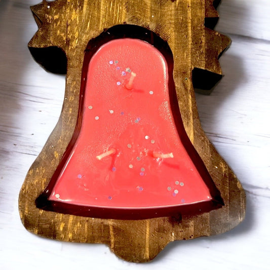 Dough Bowl Candle - Jumbo Christmas Bell