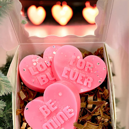 Valentine's Day Conversation Hearts - Organic Soy Wax Melts