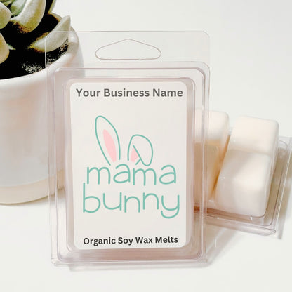 Mama Bunny - Easter Soy Wax Clamshell (Customizable)