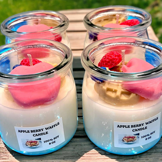 Apple Berry & Pumpkin Berry Waffle Parfait Candles