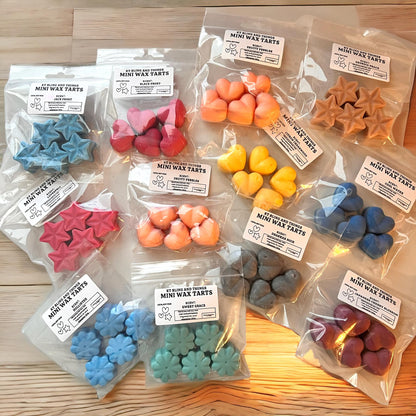 Stars, Hearts, & Flowers: Assorted Shapes Spring Mini Wax Melts