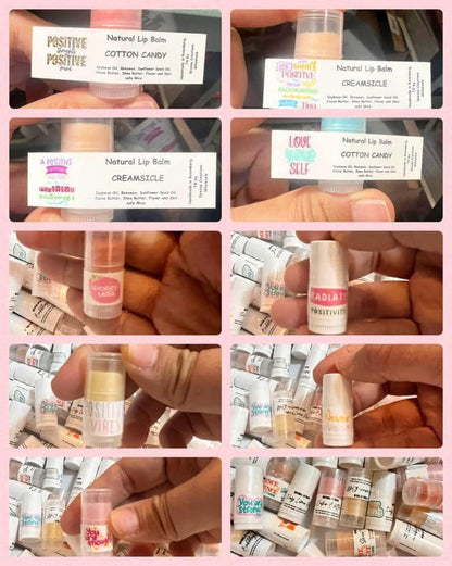 Upload Your Logo Individually Packaged Lip Balms (Full Size) Filler !MOQ 20!