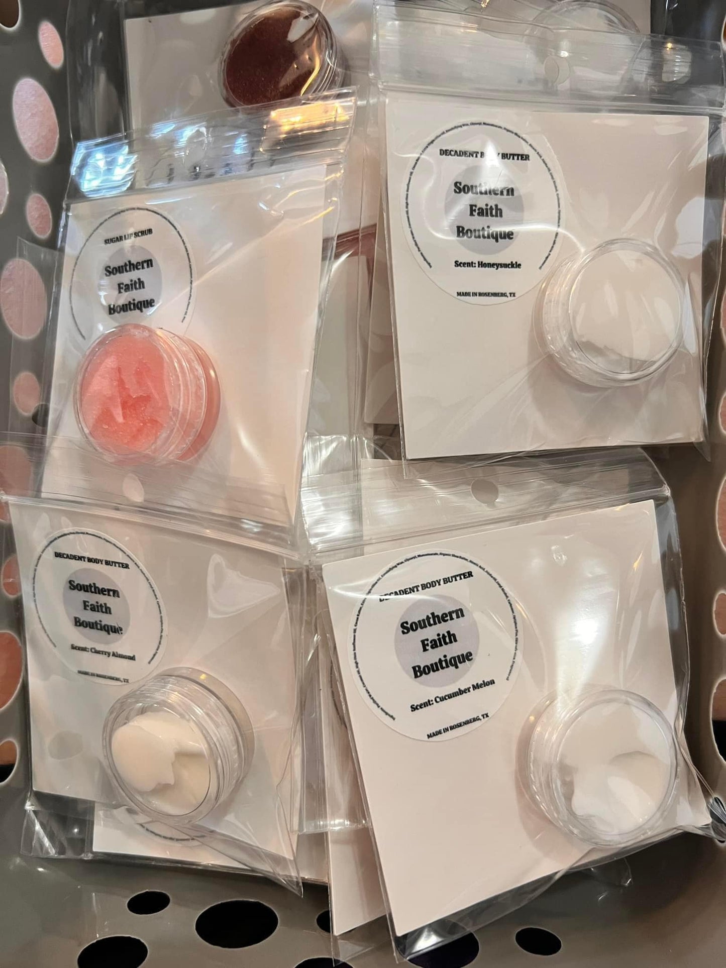 SET OF 12 Body Butter Samplers/Fillers