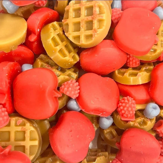 * Apple Berry Waffle * Wax Melt Bakery Bites (Boxed)