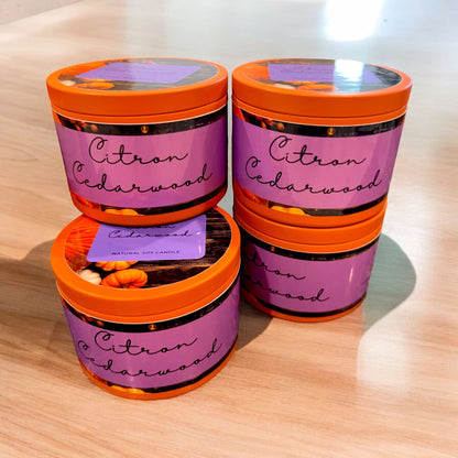 8oz Candle Tins (All Scents) !MOQ 6!