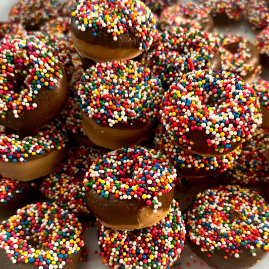 * Frosted Chocolate Donut * Wax Melt Bakery Bites (Boxed)