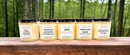 Sarcastic, Snarky, Inappropriate Candles !MOQ 12!