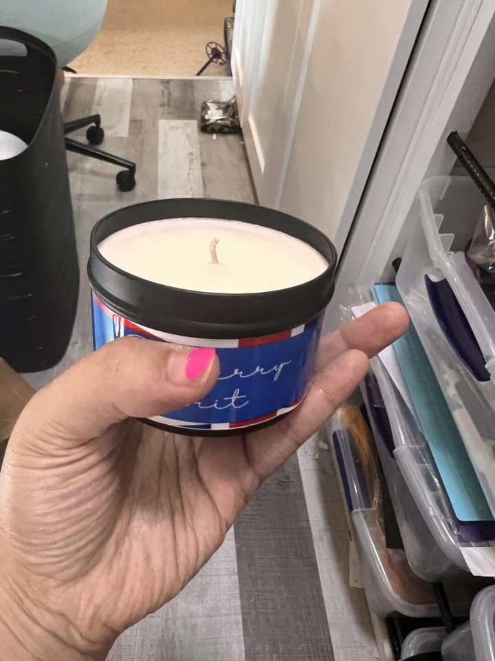 8oz Candle Tins (All Scents) !MOQ 6!