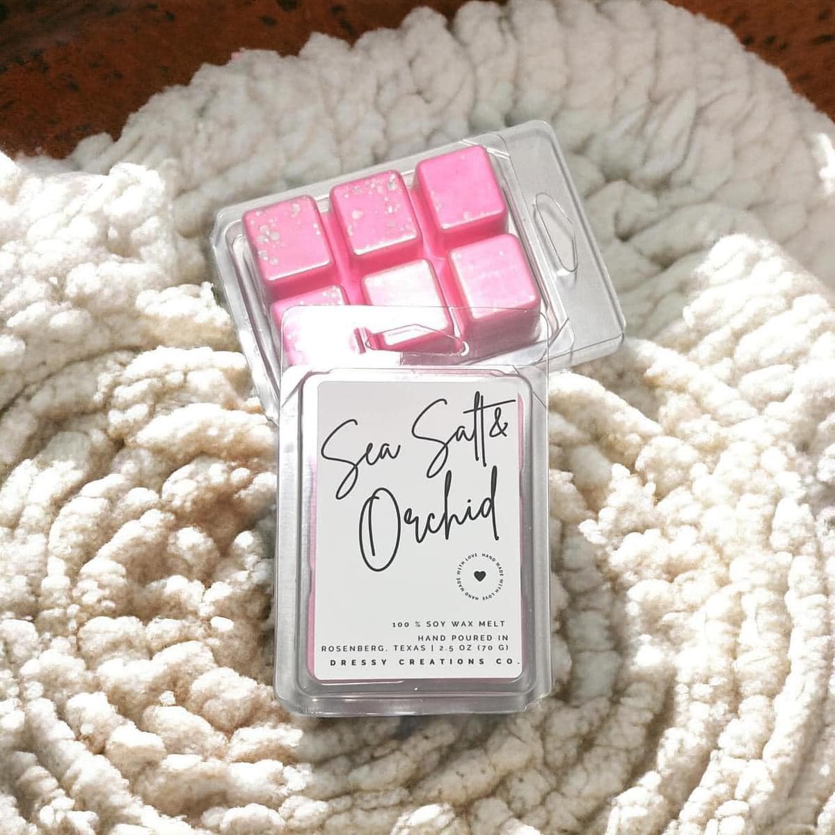 3oz Clamshell Wax Melts - Winter Scents !MOQ 12!