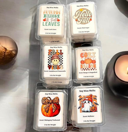 Autumn Vibes Clamshell Wax Melts !MOQ 12!