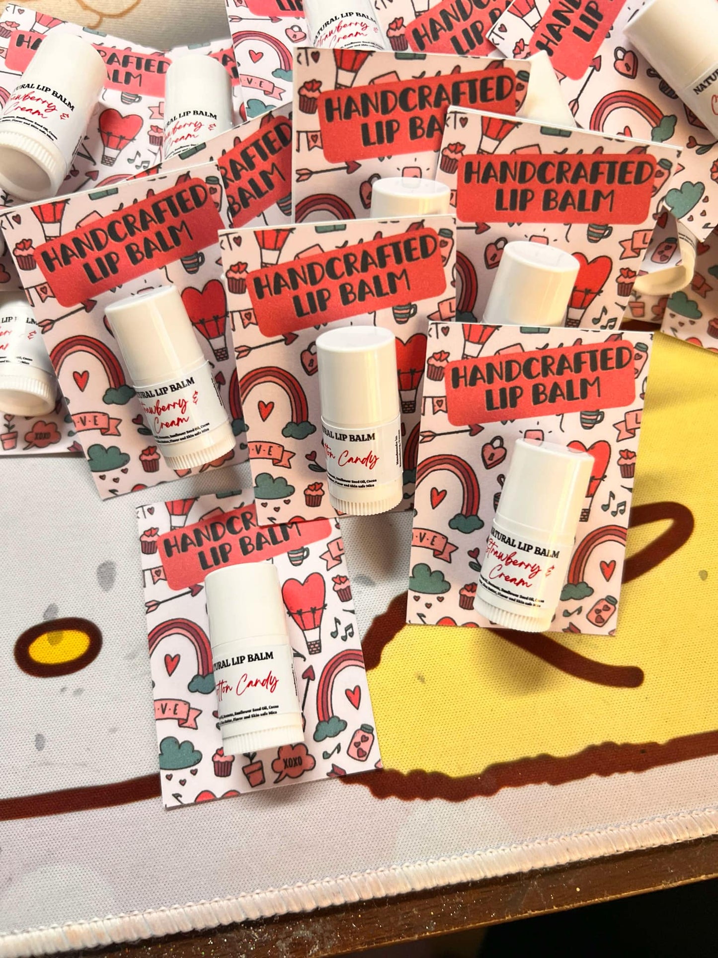 Valentines Individually Packaged Mini Lip Balms Filler !MOQ 20!