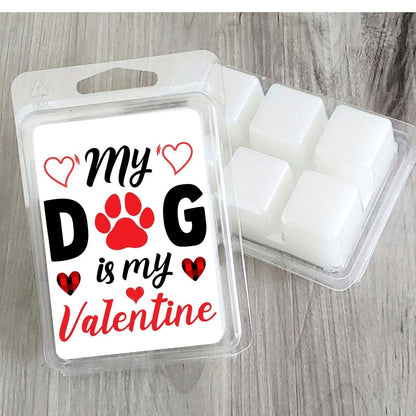 Animals - Dog Is My Valentine Valentines Wax Clamshell