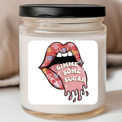 Gimme Some Sugar Valentines Jar Candle