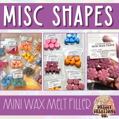 Sampler Wax Melt Packs (Assorted Shapes - Choose Your Scents) !MOQ 12!