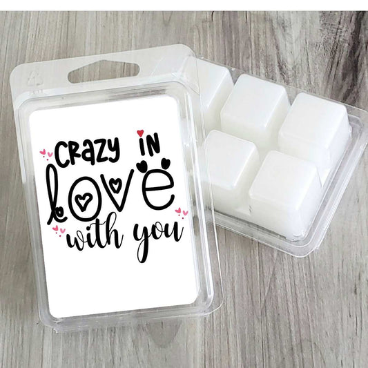 Crazy In Love With You Valentines Wax Clamshell