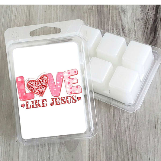 Faith - Love Like Jesus Valentines Wax Clamshell