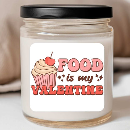 Food - Cupcake is My Valentine Valentines Jar Candle