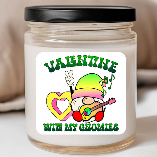 Gnomes - Valentine With My Gnomies Valentines Jar Candle