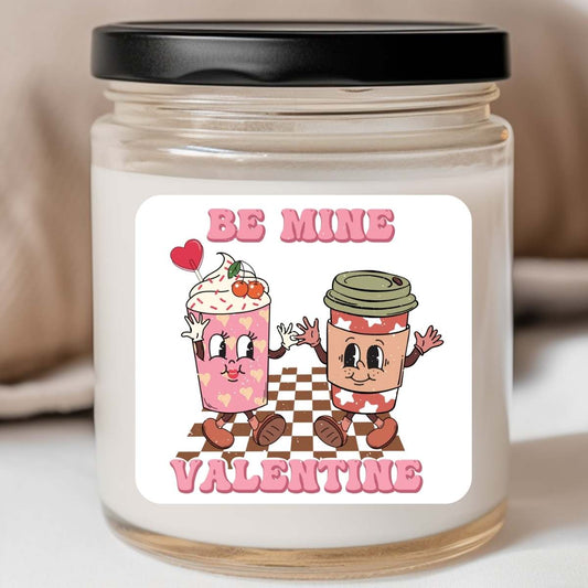 Groovy - Be Mine Valentine Coffee Valentines Jar Candle