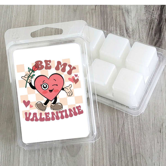 Groovy - Be My Valentine Valentines Wax Clamshell