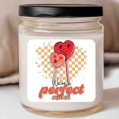 Groovy - Lollipop Perfect Match Valentines Jar Candle