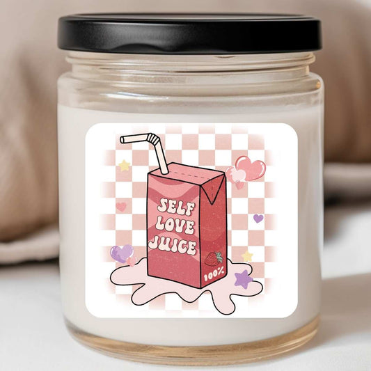 Groovy - Self Love Juice Valentines Jar Candle