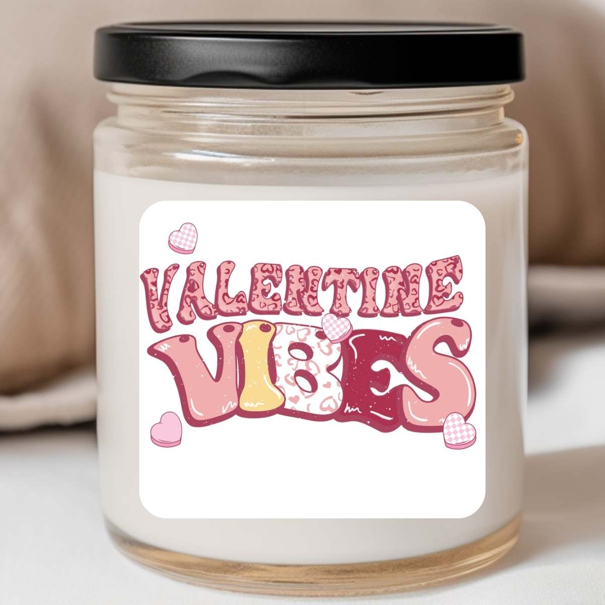 Groovy - Vlaentine Vibes Valentines Jar Candle