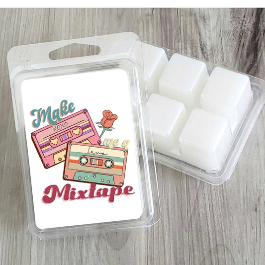 Groovy make me A Mix Tape Valentines Wax Clamshell