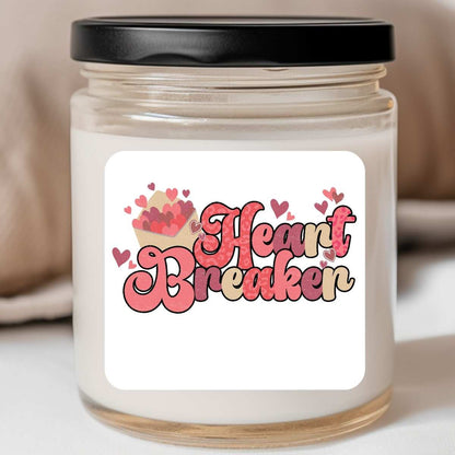 Heart Breaker Valentines Jar Candle