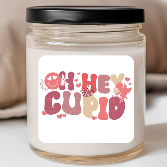 Oh Hey Cupid Valentines Jar Candle