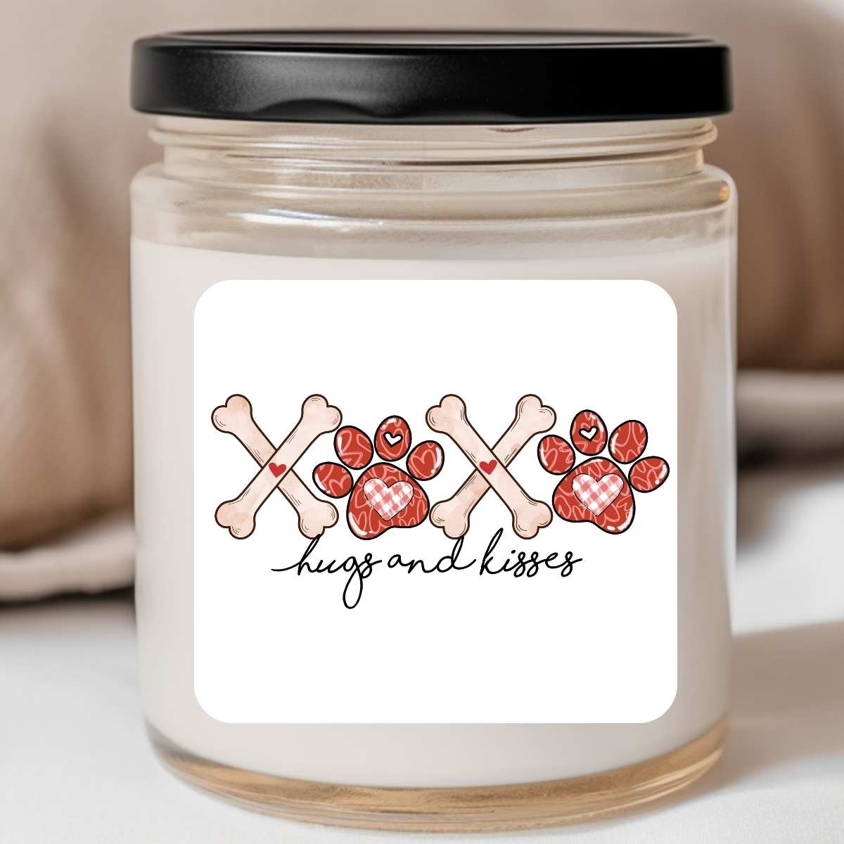 Pets - XOXO Hugs & Kisses Valentines Jar Candle