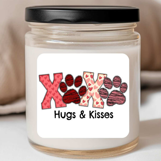 Pets - XOXO Hugs & Kisses (4) Valentines Jar Candle