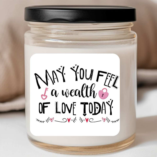 Wealth of Love Valentines Jar Candle