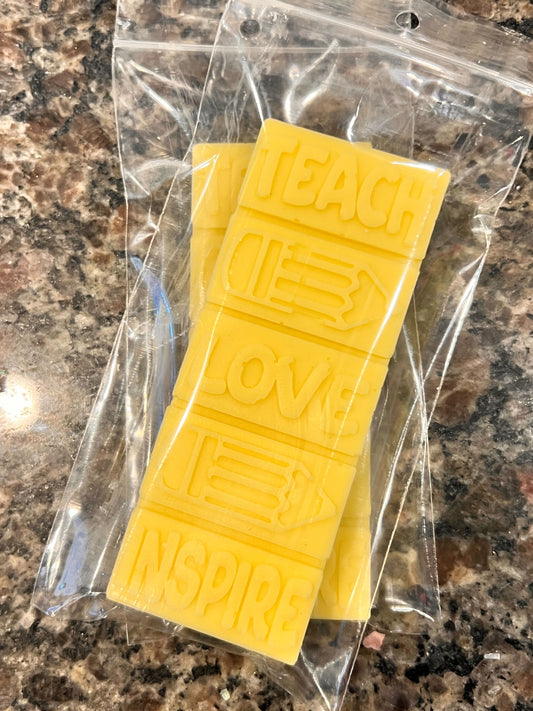 Wax Melt Snap Bars - Teacher Appreciation (Organic Soy Wax)