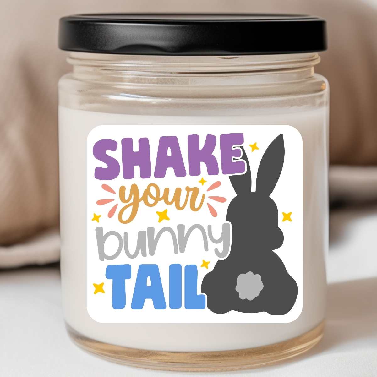 Shake Your Bunny Tail - Easter 8oz Jar Candle (#29)