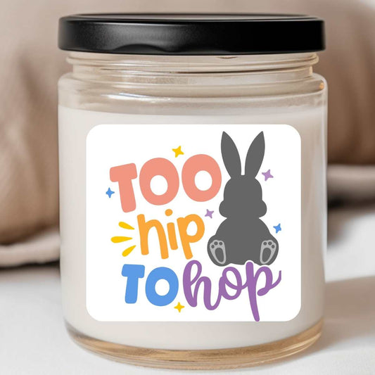 Too Hip to Hop - Easter 8oz Jar Candle (#33)