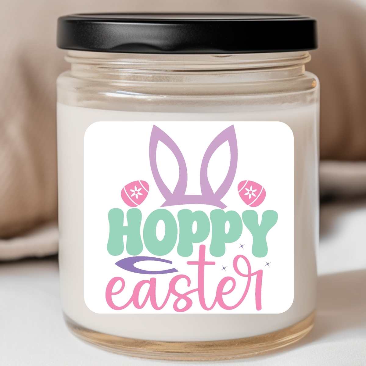 Hoppy Easter Bunny - Easter 8oz Jar Candle (#65)