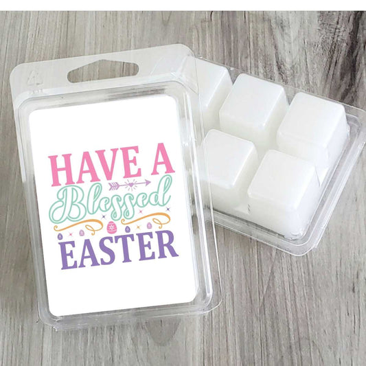 Have a Blessed Easter - Easter Soy Wax Clamshell (#88)