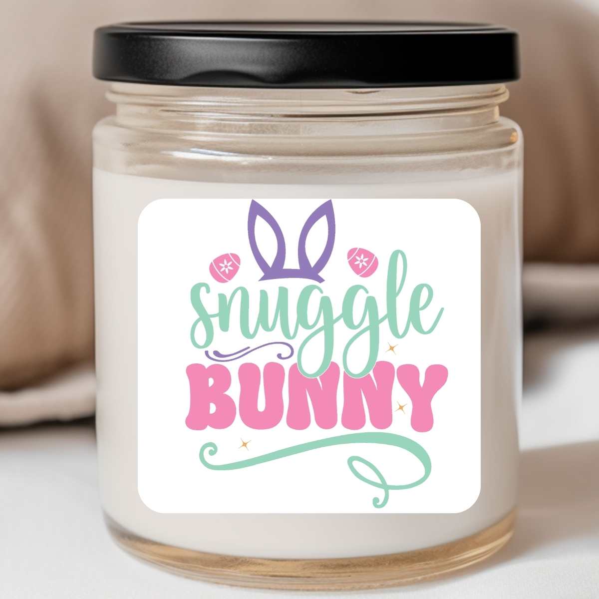 Snuggle Bunny - Easter 8oz Jar Candle (#89)