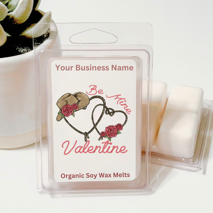 Soy Wax Melts - Valentine's Day - Six (6) Piece Clamshell (Several Scents Available)