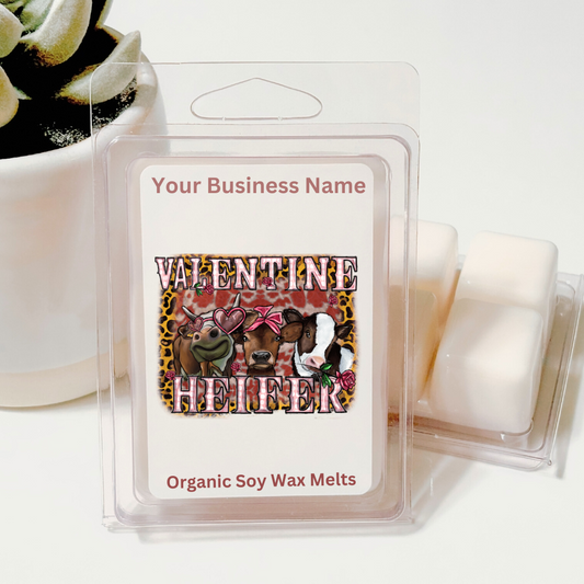 Soy Wax Melts - Valentine's Day - Six (6) Piece Clamshell (Several Scents Available)