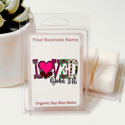 Soy Wax Melts - Valentine's Day - Six (6) Piece Clamshell (Several Scents Available)