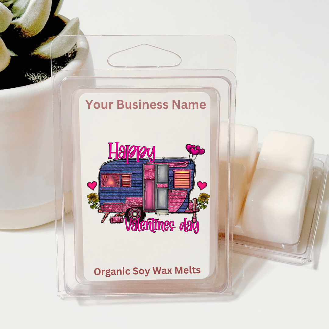 Soy Wax Melts - Valentine's Day - Six (6) Piece Clamshell (Several Scents Available)